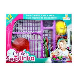 COZINHA SEQUINHA DIVPLAST LOUCA E ESCORREDOR