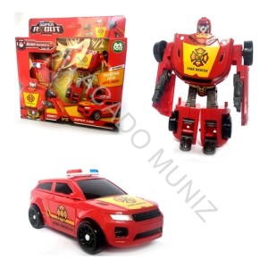 ROBO POLICIA E BOMBEIRO ARK TOYS