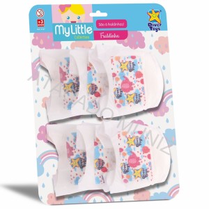 MY LITTLE COLECCTION KIT FRALDINHA COM 6 UNIDADES
