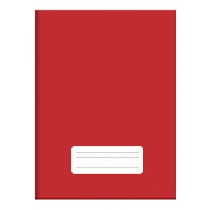 CADERNO VERMELHO KAZ 1 MATERIA