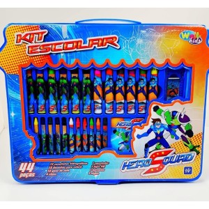 KIT ESCOLAR HEROSQUAD 44 PECAS