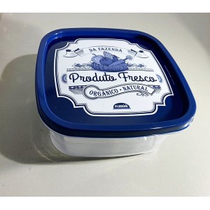 POTE QUADRADO PLASUTIL DEC 01 1,1 LITROS