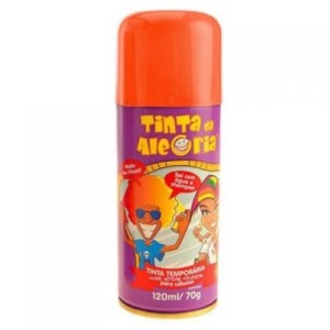TINTA DA ALEGRIA  PARA CABELO 120ML LARANJA