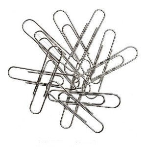 CLIPS PARA PAPEL COM 80 UNIDADES