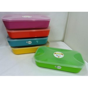 ORGANIZADOR MULTIUSO RETAN BAIXO 1,2 LITROS COLOR TOP LINE