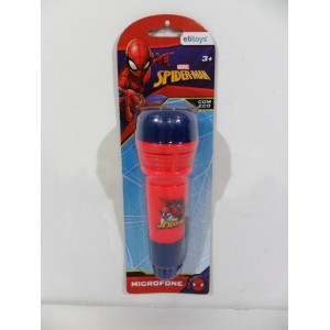 MICROFONE COM ECO HOMEM ARANHA