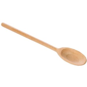 COLHER DE MADEIRA 30CM