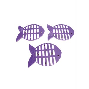 SUPORTE PARA PANELA EM FORMATO DE PEIXE KM PASTICO