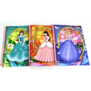 CADERNO MAGIC PRINCESS BRIMPRESS 1 MATERIA